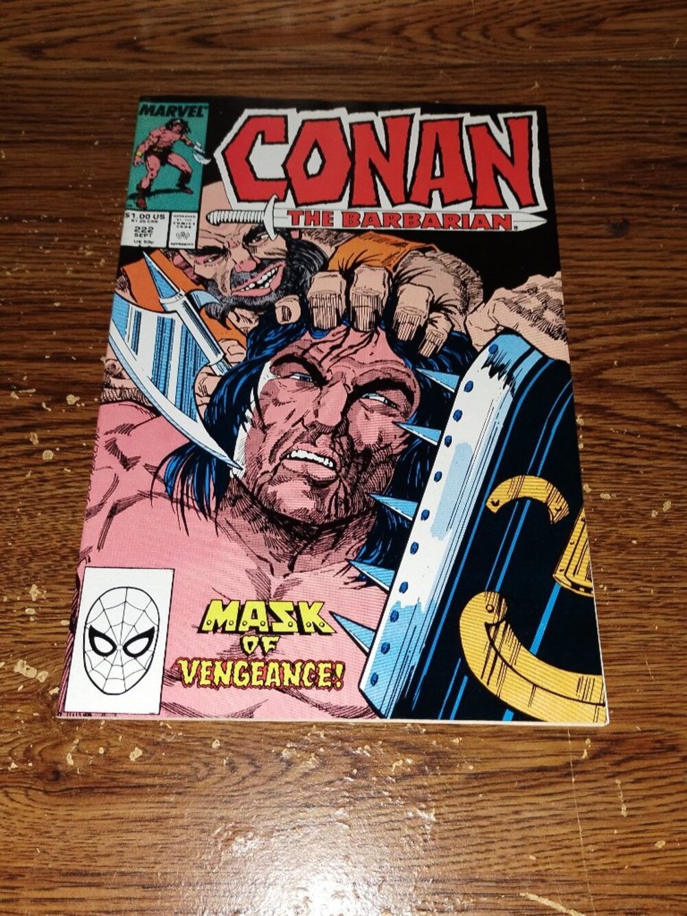 Conan the Barbarian #222 (Marvel Comics, 1989)